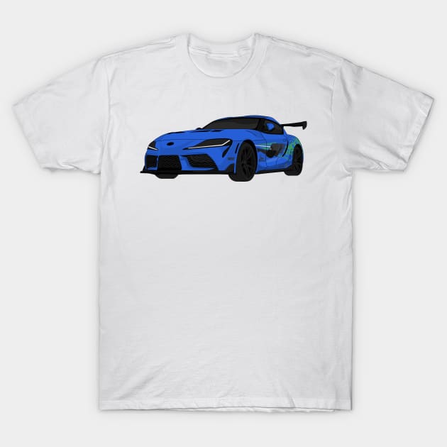 SUPRA BLUE T-Shirt by VENZ0LIC